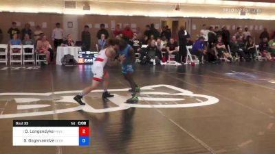 63 kg Semifinal - Sammy Jones, Michigan vs Logan Savvy, New York Athletic Club
