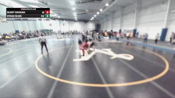 165 lbs Cons. Semi - Ethan Bliss, Elizabethtown vs Bluny Davilma, Albright College
