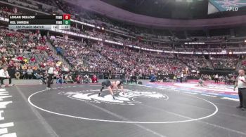 120-5A 1st Place Match - Logan Dellow, Pomona vs Kel Unrein, Fruita Monument