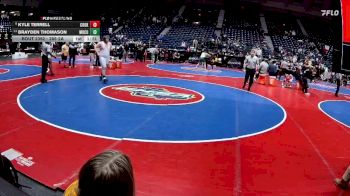 285-2A 1st Place Match - Kyle Terrell, Cook vs Brayden Thomason, Murray County