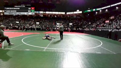 110 lbs Cons. Round 1 - Jude Mason, WCCA vs Lincoln Shafer, GEN2