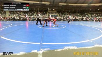 110 lbs Round Of 16 - Jordan Dunigan, Outlaw Wrestling Club vs Heavyn Woods, El Paso Wildcats
