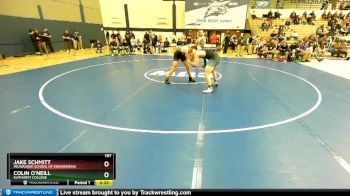 197 lbs Cons. Round 1 - Colin O`Neill, Elmhurst College vs Jake Schmitt, Milwaukee School Of Engineering