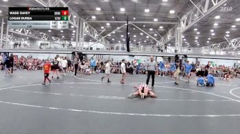 80 lbs Round 7 (8 Team) - Wade Davey, Barn Brothers WC vs Logan Burba, U2 Upstate Uprising