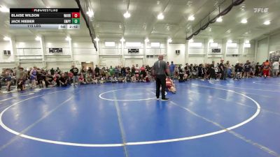 115 lbs Round Robin 1 - Blaise Wilson, Warrior Ridge - EL vs Jack Hieber, Empyre Wrestling Club