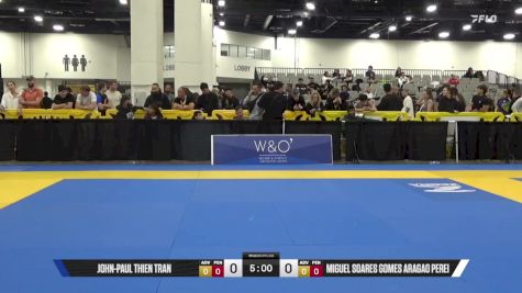 Miguel Soares Gomes Aragao Perei vs John-Paul Thien Tran 2025 World IBJJF Jiu-Jitsu No-Gi Championship
