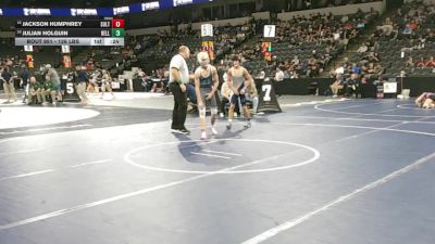 126 lbs Consi Of 8 #1 - Jackson Humphrey, Sultana (SS) vs Julian Holguin, Bellarmine (CC)