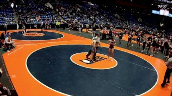 125 lbs Champ. Round 1 - Molly O`Connor, Lemont (H.S.) vs Brooklyn Sheaffer, Maple Park (Kaneland)