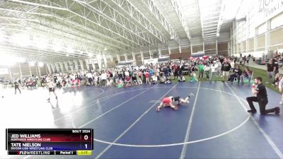88 lbs Round 1 - Jed Williams, Northside Wrestling Club vs Tate Nielson, Payson Lion Wrestling Club