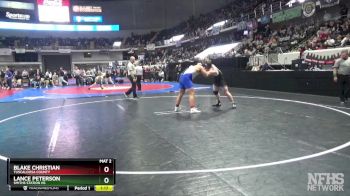 7A 215 lbs Semifinal - Lance Peterson, Smiths Station Hs vs Blake Christian, Tuscaloosa County