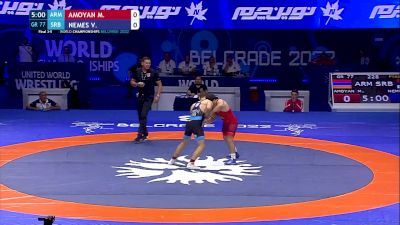 77 kg Final 3-5 - Malkhas Amoyan, Armenia vs Viktor Nemes, Serbia