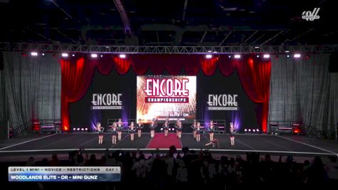 Woodlands Elite - OR - Mini Gunz [2025 L1 Mini - Novice - Restrictions Day 1] 2025 Encore Grand Nationals