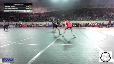 118 lbs Round Of 32 - Hayliee Roy, Comanche MS vs Rylee Allen, Sand Springs Jr High