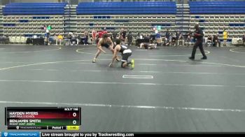 157 lbs Quarterfinal - Hayden Myers, Saint Paul`s School vs Benjamin Smith, Mount Saint Joseph