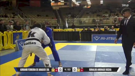 Ronaldo Andrade Rocha vs Adriano Ferreira De Araujo E Sil 2025 Pan Jiu Jitsu IBJJF Championship