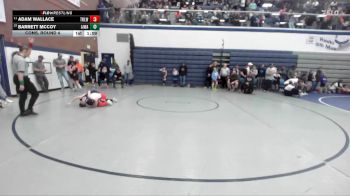 71 lbs Cons. Round 4 - Adam Wallace, Team Real Life Wrestling vs Barrett McCoy, All In Wrestling Academy