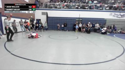 71 lbs Cons. Round 4 - Adam Wallace, Team Real Life Wrestling vs Barrett McCoy, All In Wrestling Academy