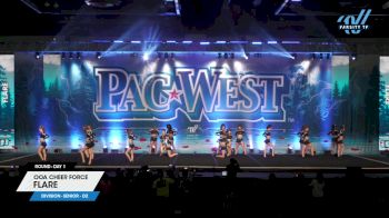 OOA Cheer Force - FLARE [2024 L2 Senior - D2 Day 1] 2024 PacWest Grand Nationals