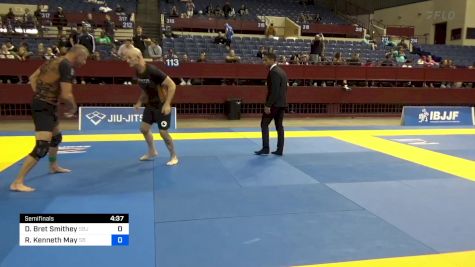 David Bret Smithey vs Ronald Kenneth May 2024 Pan IBJJF Jiu-Jitsu No-Gi Championship