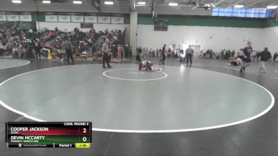 106 lbs Cons. Round 2 - Cooper Jackson, D3WC vs Devin Mccarty, Prodigy Wrestling