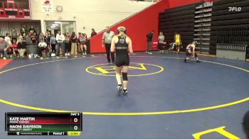 110 lbs Quarterfinal - Kate Martin, Mount Vernon vs Naoni Davisson, Iowa City Liberty