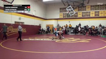 165 lbs Quarterfinal - David Sypnicki, Santa Rosa Junior College vs Austin Simmons, Fresno City College