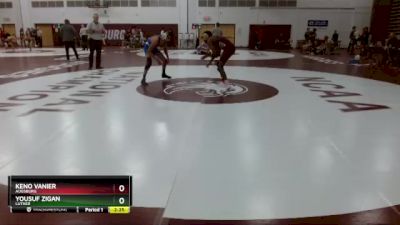 125 lbs Champ. Round 1 - Yousuf Zigan, Luther vs Keno Vanier, Augsburg