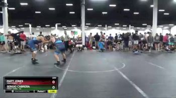 220 lbs Round 7 (8 Team) - Sergio Cabrera, Frost Gang vs Matt Jones, Yale Street