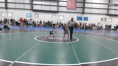 45 lbs Round 2 (6 Team) - Emerick Ishuin, BELIEVE TO ACHEIVE vs Cannan Gayle, EASTERN CAROLINA WRESTLING ACADEMY