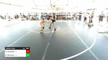 145 lbs Quarterfinal - Alessandra Alvarado, Highland vs Amelia Montoya, Terra Nova WC