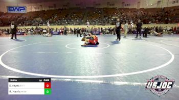 106 lbs Consi Of 16 #1 - Easton Reyes, Standfast vs Rhylen Harris, Midwest City Bombers Youth Wrestling Club