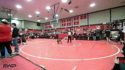 110 lbs Consi Of 8 #2 - Adalee Burkart, Coweta vs Allison Rivera, McAlester
