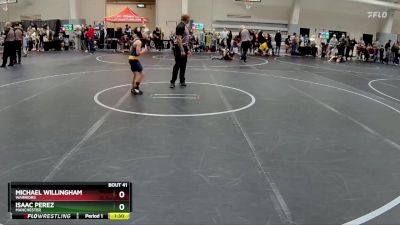 60 lbs Champ. Round 1 - Michael Willingham, Warriors vs Isaac Perez, Manchester