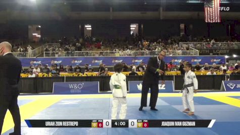 Uriah Zion Restrepo vs Joaquin Ivan Guzman 2026 Pan Kids Jiu-Jitsu IBJJF Championship