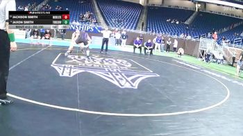 D2-190 lbs 7th Place Match - Jackson Smith, Middleville Thornapple Kellogg vs Jaxon Smith, Three Rivers