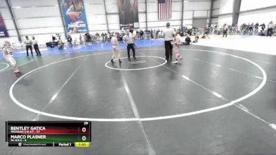 76 lbs Rd# 5- 3:45pm Friday Final Pool - Bentley Gatica, Michigan S.W.A.T vs Marco Plasner, PA Gold