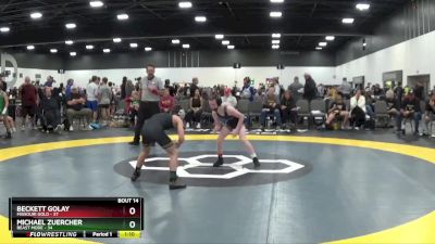 80 lbs Round 3 - Beckett Golay, Missouri Gold vs Michael Zuercher, Beast Mode