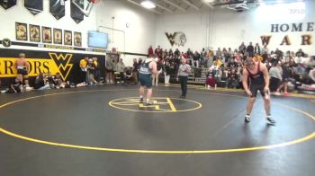 285 lbs Quarterfinal - Isaac Hill, Springville vs Alston Loeb, Hudson