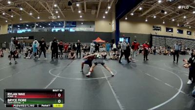 92 lbs Round 3 (8 Team) - Rylan Wax, POWA vs Bryce Fiore, Team Gotcha