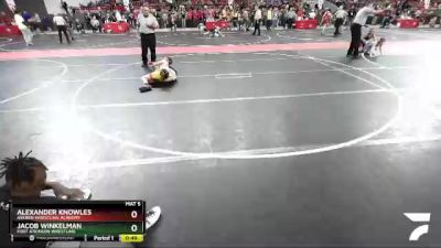 94 lbs Cons. Round 2 - Jacob Winkelman, Fort Atkinson Wrestling vs Alexander Knowles, Askren Wrestling Academy