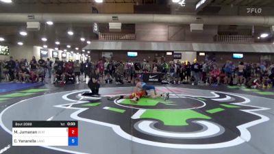 57 kg Rnd Of 64 - Marc-Daniel Jumanan, Beat The Streets - Los Angeles vs Caden Yanarella, Lancaster Alliance Wrestling Club (LAW)