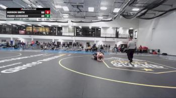 165 lbs Cons. Round 3 - Hudson Smith, Ohio Northern vs Paden Gordinier, Adrian