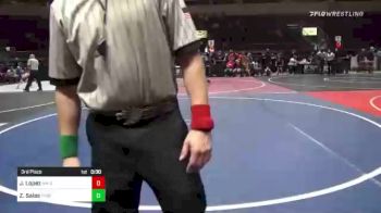 49 lbs 3rd Place - Zephyr Salas, Threshold WC vs Jace Lopez, NM Gold