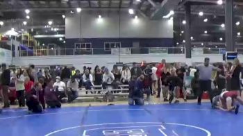 123 lbs Quarterfinal - Roman Ayala, Williamsburg Wrestling Club vs Caleb Howe, Mountain View HS