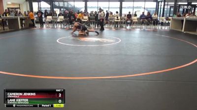 JV-15 lbs Round 3 - Lane Kieffer, Dubuque Hempstead vs Cameron Jenkins, Urbandale