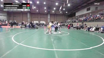 157 lbs Champ. Round 3 - Carter Howard, Neosho vs Landon Mcdowell, St. Pius X (Kansas City)