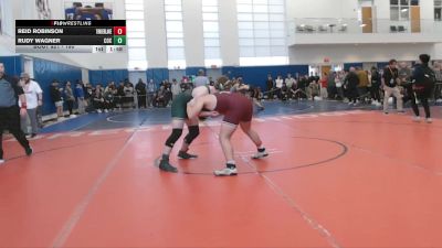 190 lbs Champ. Round 2 - Rudy Wagner, Frank W Cox vs Reid Robinson, Timberlane