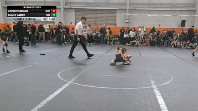 48 lbs Round 3 (6 Team) - Blake Lance, Donahue WA vs Asher Haugen, Florida Scorpions