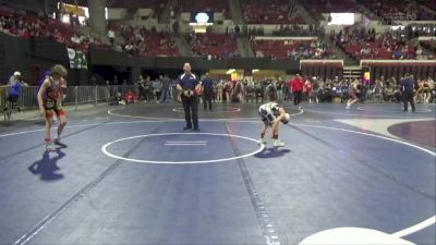 81 lbs 5th Place Match - Rylan Little, Helena Wrestling Club vs Owen Wegner, Montana Disciples