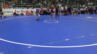 115 lbs 3rd Place Match - Lauren Whitt, Immortal Athletics Wrestling Club vs Lauren Watson, Ubasa Trained